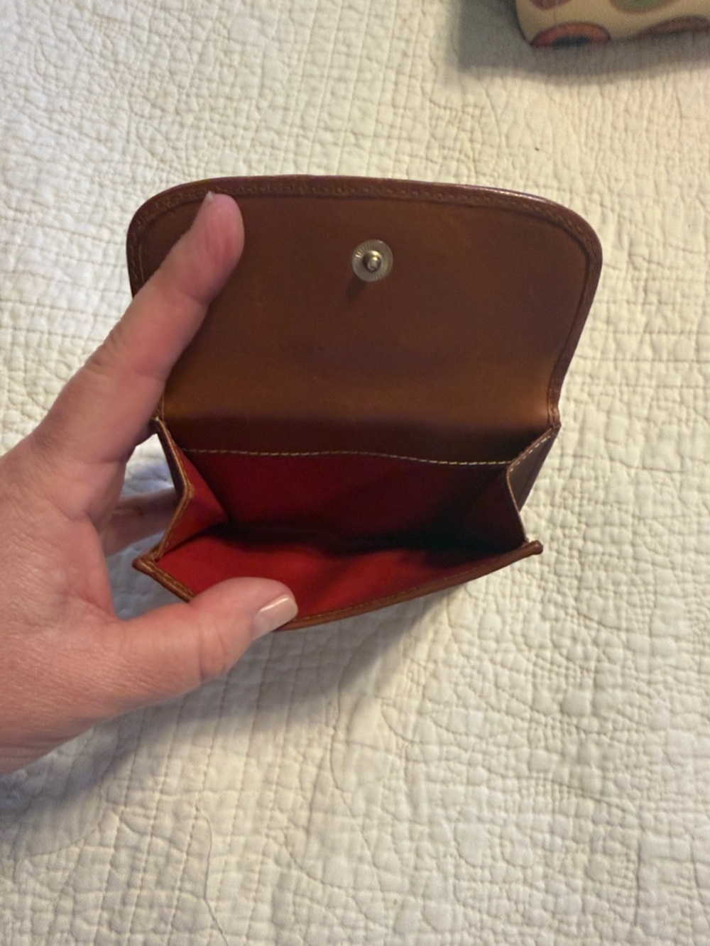 Dooney & Bourke Multicolor Medallion Compact Wallet - Picture 2 of 5